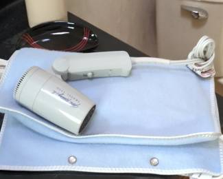 Helene Curtis SuperII Travel Hair Dryer and Heating Pad Set