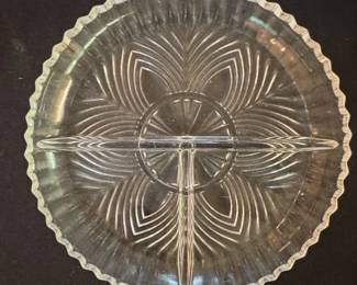 Indiana Glass Pattern Relish Dish