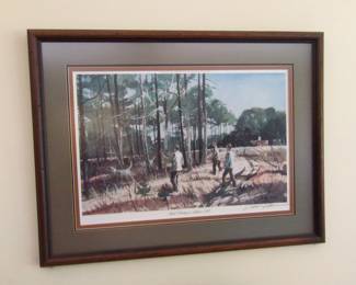 Signed Soul Searching at Jefferson Hill Print by C. C. Allen