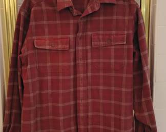 LL Bean Plaid Flannel Shirt