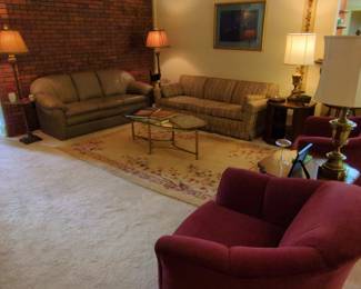 Vintage Floral Oriental Rug