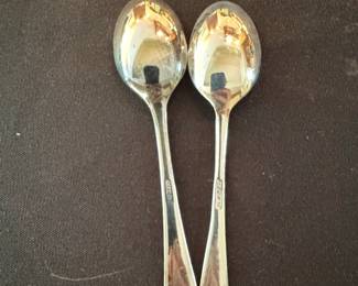 Silver Plated Coffee Spoons Set of  second image