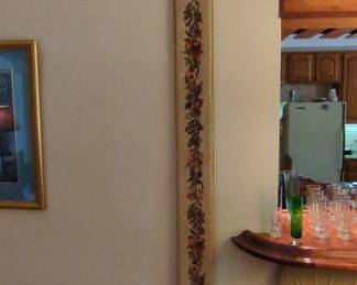 Needlepoint wall hanging