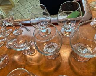 Assorted Crystal Wine and Brandy Glasses second image