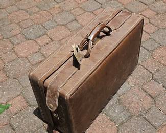 vintage suitcase small