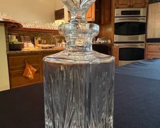 Gorham Nachtmann Althea Pattern Full Lead Crystal Decanter