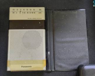 Panasonic RFD Mr. Thin AM or FM Portable Radio