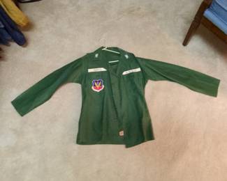 Vintage USAF OG Utility Shirt