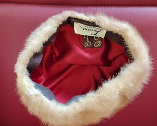Ladies Mink Hat by Erans Chicago second image