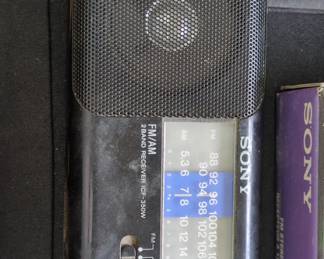 Sony ICFW FM or AM Band Receiver