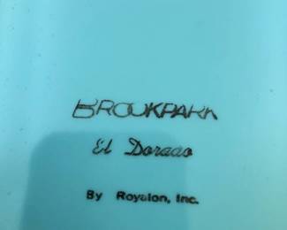 Brookpark El Dorado Turquoise Dinnerware Set second image