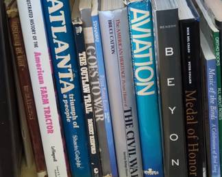 Assorted Books Collection  Focus on Aviation and History