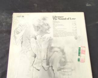 Liberace The Sound of Love Vinyl Record second image