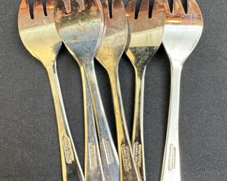 SilverPlated Cocktail Forks second image