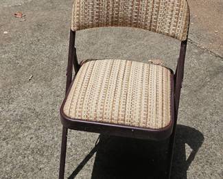 Folding chair padded  of 