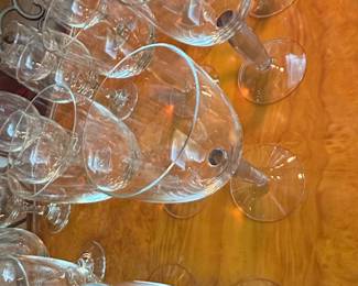 Assorted Crystal Wine Glasses second image