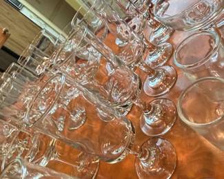 Assorted Vintage Champagne Coupe Glasses and Tumblers second image