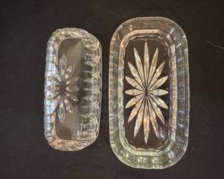 Anchor Hocking Prescut Star of David Butter Dish third image