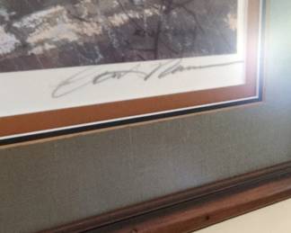 Signed Soul Searching at Jefferson Hill Print by C. C. Allen second image