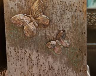 Vintage Stylebuilt Butterfly Tissue Box Cover