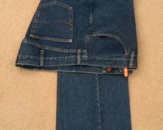 Mens Rustler Blue Denim Jeans