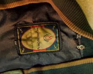 Members Only Leather Jacket second image