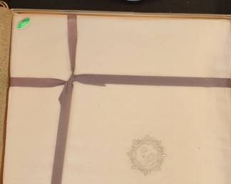 Christian Dior HandEmbroidered Linen Handkerchief Set second image
