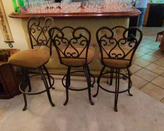 Hillsdale Pompei Swivel Bar Stools second image