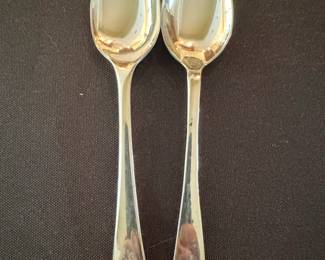 Silver Plated Coffee Spoons Set of 