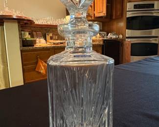 Gorham Nachtmann Althea Pattern Full Lead Crystal Decanter second image