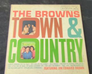 The Browns  Town  Country RCA Victor LPM Vinyl Record