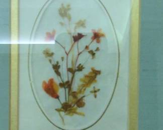 Framed Pressed Flower Arrangement fourth image