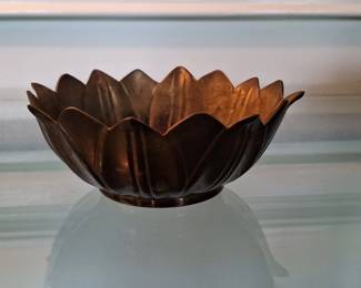 Vintage Copper Trinket Dish