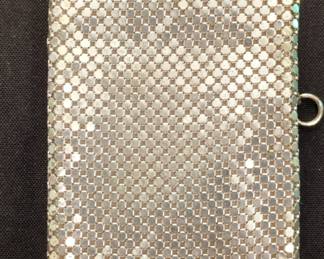 Vintage Whiting  Davis Mesh Cigarette Case or Evening Clutch