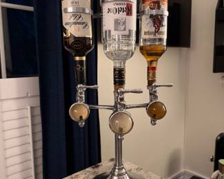 Vintage Optic Pearl liqueur dispenser 