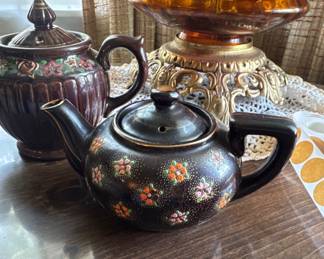 Vintage Handpainted Japanese Teapots