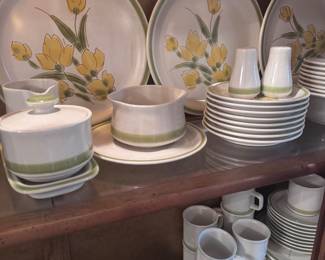 Vintage stoneware china