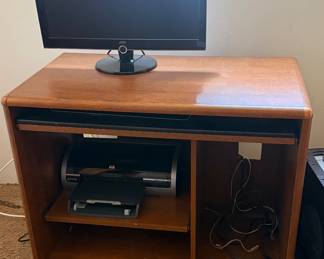 Computer stand & monitor