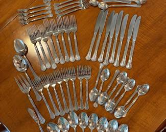 Cambridge Flatware service for 8