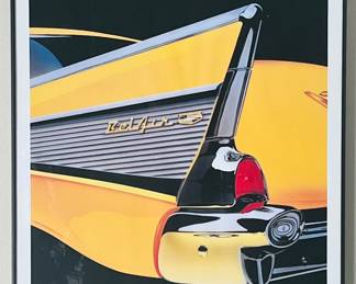 CRUZ'N 57 1997 POSTER ATRIST NEWT WARRINER 26.25" X 20.25"