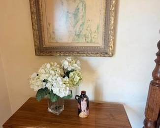 Wood Drop-leaf Side Table ~ Art Helen Winslow