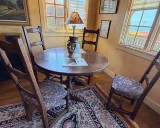 Simon Bigart Dining Table and Chairs