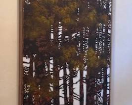 Screenprint "Trees"
