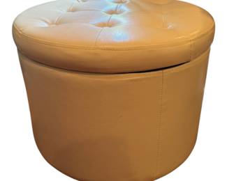 Shoe storage ottoman
