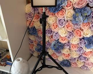 LED Video Light Panel with Tripod Stand