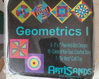 ArtiSands Geometrics I Sand Painting Kit (ACTIVA Products)