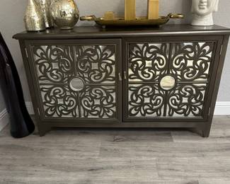 Pulaski Furniture Taj Credenza with Ornate Carving