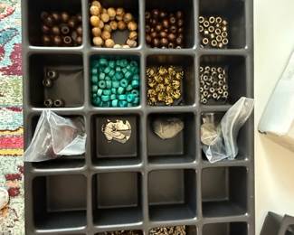 Assorted Jewelry Making Beads and Findings