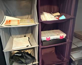 Hanging Closet Organizer with Shelves