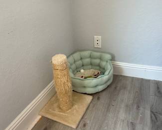 Cat Tree and Pet Bed Set